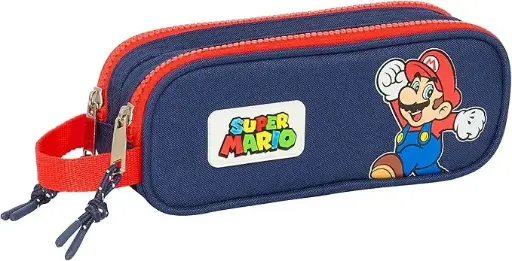 [DAC1679] Estuche Portatodo Doble Super Mario "World"
