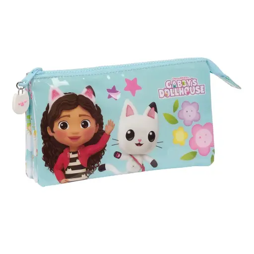 [DAC1689] Estuche Portatodo Triple Gabby's Dollhouse