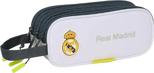 [DAC1692] Estuche Portatodo Triple Real Madrid Equipación 25/26