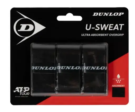 [DAA9748-Nx] Overgrips Dunlop U-Sweat Blíster 3u negro