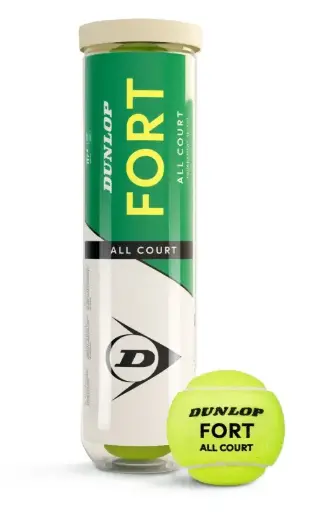 [DAA9278-0] Pelotas Tenis Dunlop FORT ALL COURT B4 1 Bote de 4 pelotas