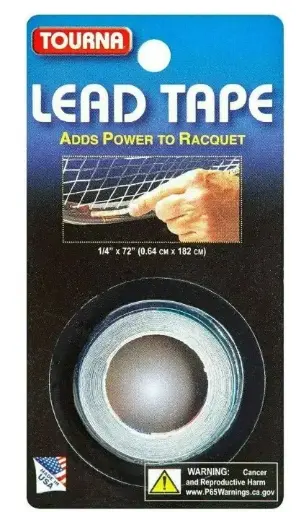 [DAC1861-1] Plomo Raqueta Tenis Tourna Lead Tape Precortadas
