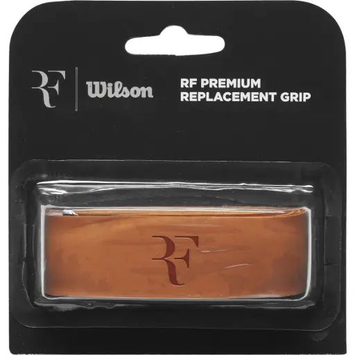 [DAC1877-1] Grip Tenis Wilson Roger Federer Premium Marrón