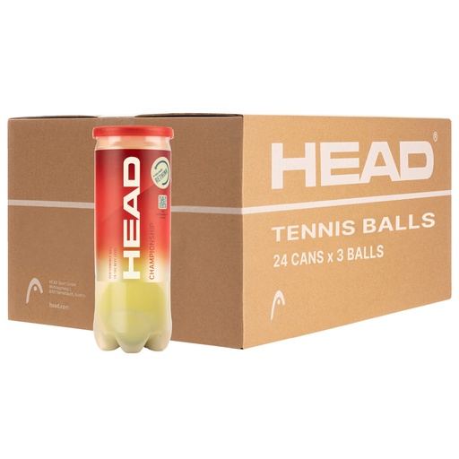 [DAB1317-24] Pelotas Tenis Head Championship B3 24 Botes 3 pelotas