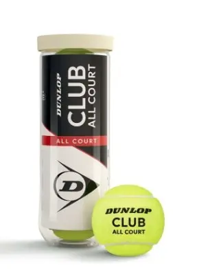 [DAA9237-1] Pelotas Tenis Dunlop Club All Court B3 1 bote de 3 pelotas