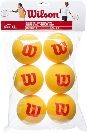 [DAC2335] Pelotas Tenis Wilson Starter 6 und
