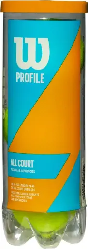[DAC2340] Pelotas Tenis Wilson Profile All Court 1 Bote 3 Pelotas