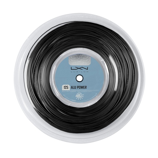 [DAC2348-1] Cordaje Tenis Wilson Alu Power 125 Bobina 200M Negro
