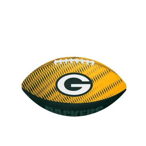 [DAC2429-1] Balón Fútbol Americano Wilson Nfl Team Tailgate Green Bay Packers Talla Junior
