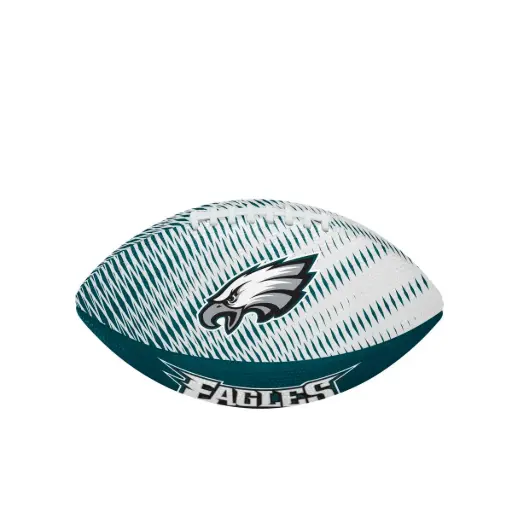 [DAC2442-1] Balón Fútbol Americano Wilson Nfl Team Tailgate Philadelphia Eagles Verde/Blanco Talla Junior