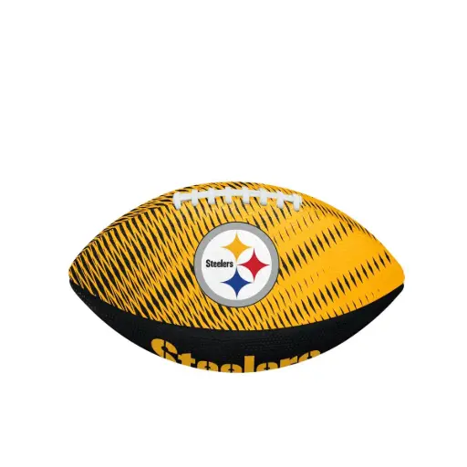[DAC2443-1] Balón Fútbol Americano Wilson Nfl Team Tailgate Pittsburgh Steelers Talla Junior