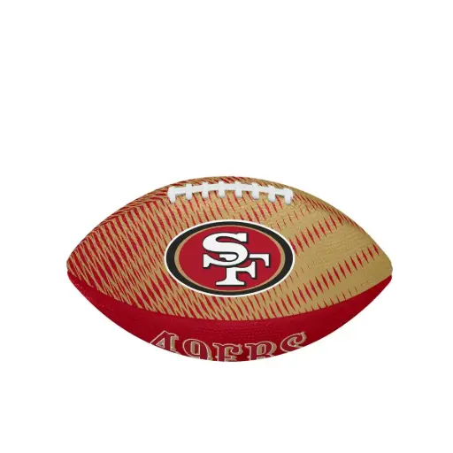 [DAC2444-1] Balón Fútbol Americano Wilson Nfl Team Tailgate  San Francisco 49ers Talla Junior