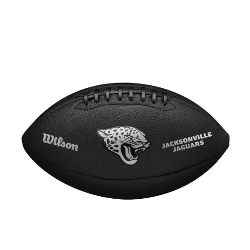 [DAC2466] Balón Fútbol Americano Wilson Nfl Team Metallic Premiere Jacksonville Jaguars Official Negro
