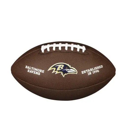[DAC2508-1] Balón Fútbol Americano Wilson Nfl Backyard Legend Baltimore Ravens Official