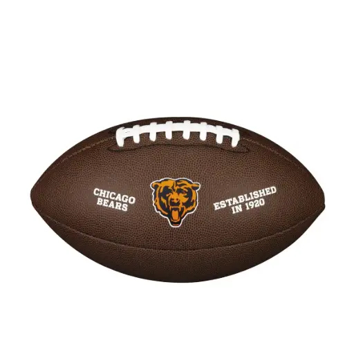 [DAC2511-1] Balón Fútbol Americano Wilson Nfl Team Backyard Legend Chicago Bears Official