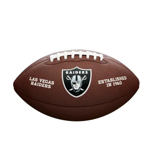 [DAC2522] Balón Fútbol Americano Wilson Nfl Backyard Legend Las Vegas Raiders Official