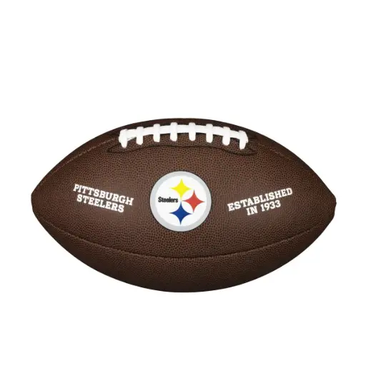 [DAC2529-1] Balón Fútbol Americano Wilson Nfl Backyard Legend Pittsburgh Steelers Official