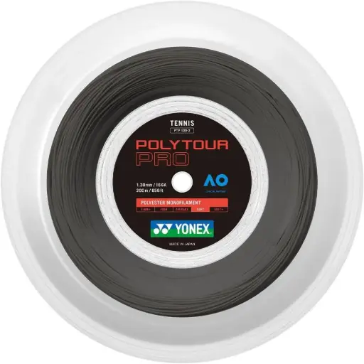 [DAC2644-0] Cordaje Yonex Poly Tour Pro Bobina 200m Grafito