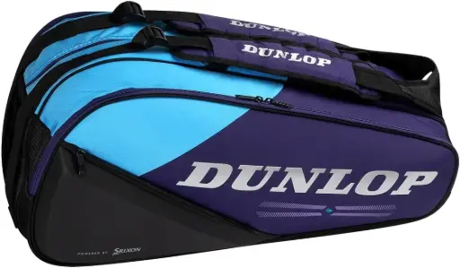 [DAC2703] Raquetero Dunlop FX-PERFORMANCE 8 Raquetas Violeta/Negro/Azul