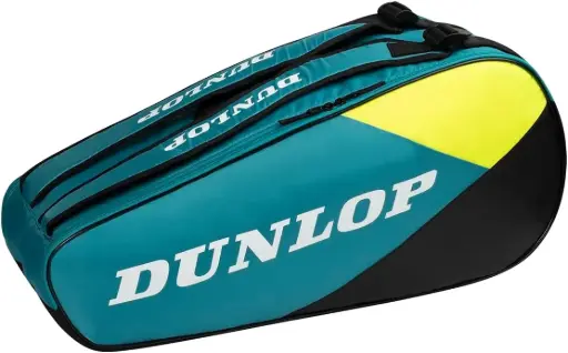 [DAC2708] Raquetero Dunlop SX-CLUB 6 Raquetas Verde/Amarillo/Negro