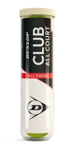 [DAA9246-1x] Pelotas Tenis Dunlop CLUB All Court B4 1 Bote de 4 pelotas
