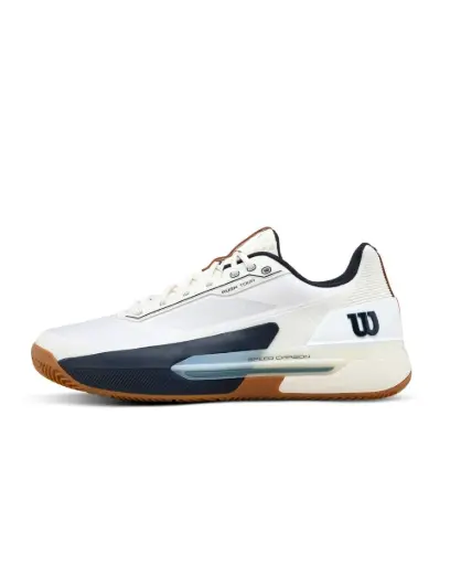 [DAC2820-0] Zapatillas Wilson Rush Tour 5 Clay Hombre Blanco/Marino