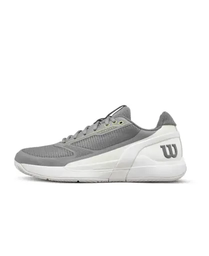 Zapatillas Wilson Rush Pro 5 Clay Gris/Blanco Hombre