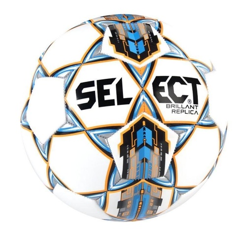 [D200PEL1016-AZ-T4] Balón Fútbol BRILLANT REPLICA 12/04 Select Talla 4