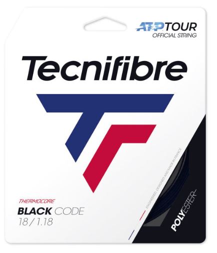 [DAB1008-0] Cordaje Tenis Tecnifibre BLACK CODE Set 12m Lime
