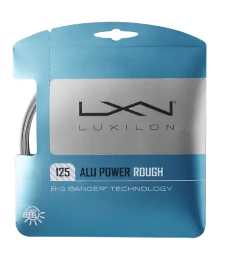 [DAC3128-0] Cordaje Tenis Luxilon ALU Power Rough Set 12,2m Plata