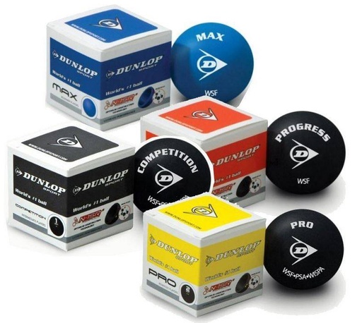 [DAA9161] Bolas Squash Dunlop MIX 4 Bolas