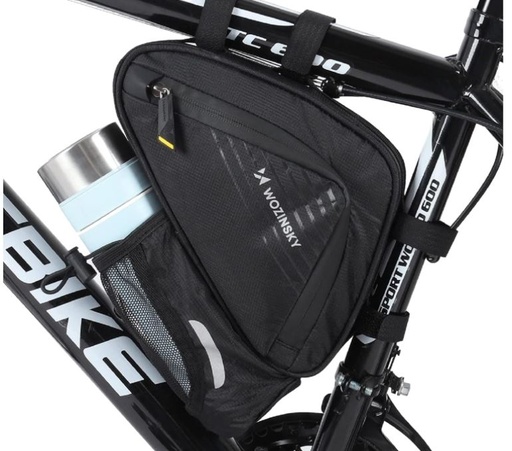 [DAC0422-1] Bolsa de Viaje Wozinsky para Bicicleta 1.5 litros negro