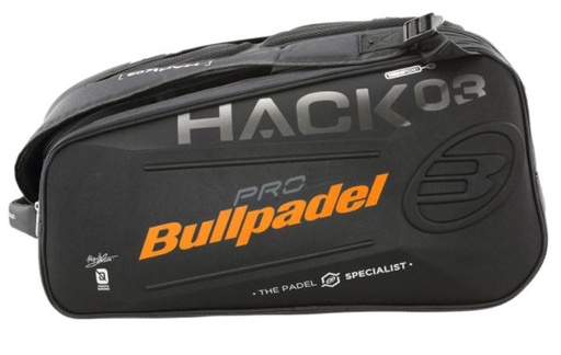 [DAB0754] Bolsa Paletero Bullpadel BPP22012 HACK negro Naranja 