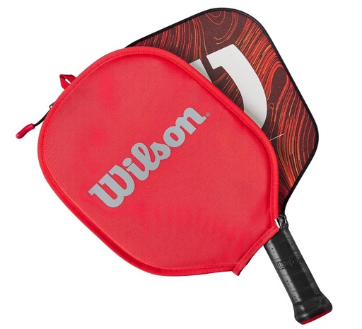 [DAB9989] Funda Pala Pickleball Wilson Roja/Gris