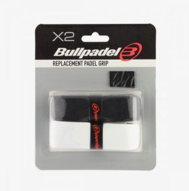 [DAA9799] Grips Bullpadel Comfort GR1210 Blíster 2u Blanco Negro