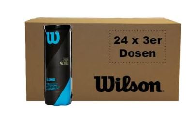 [I2-DFDC-YTQ5] Pelotas Tenis Wilson Tour Premier All Court Bote 24 Botes 3 Pelotas