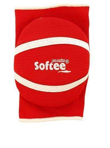 [30805096-RO-SR] Rodillera Codera Softee Voleibol Adulto Rojo