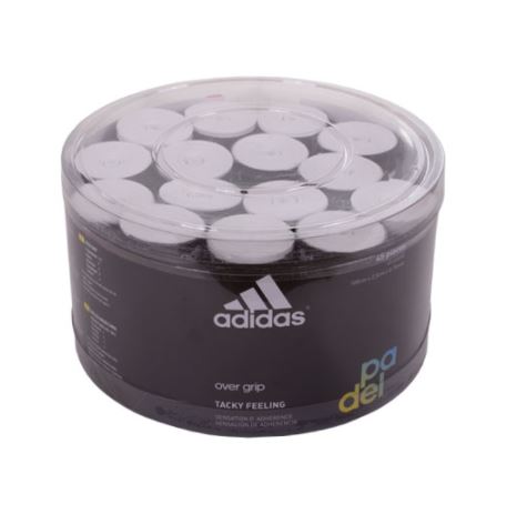 [DAA9655-Dx] Overgrips adidas Tambor Tacky Feeling 45 u Blanco