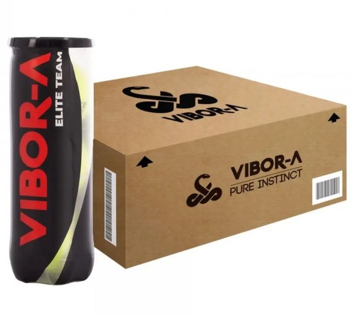 [DAA9685-24] Pelotas Pádel Vibor-A ELITE Team Cajón 24 botes