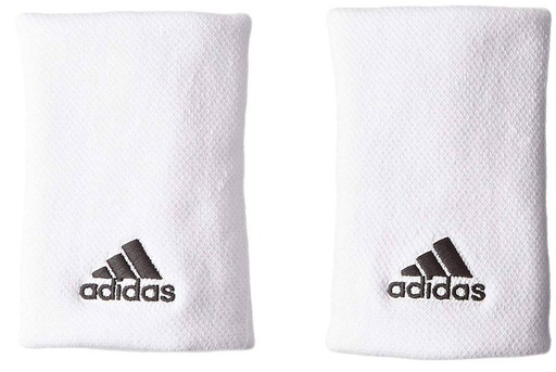 [DAA9775-BL] Muñequeras adidas TENNIS WB Large Blanco 2u