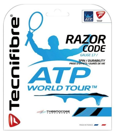 [DAB2480] Cordaje Tenis Tecnifibre RAZOR CODE Carbon Set 12m 130mm