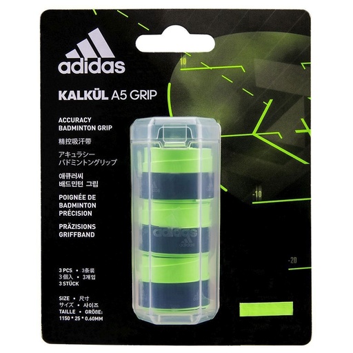 [DAA9831] Overgrips adidas Bádminton Kalkul A5 Grip Blíster 3u