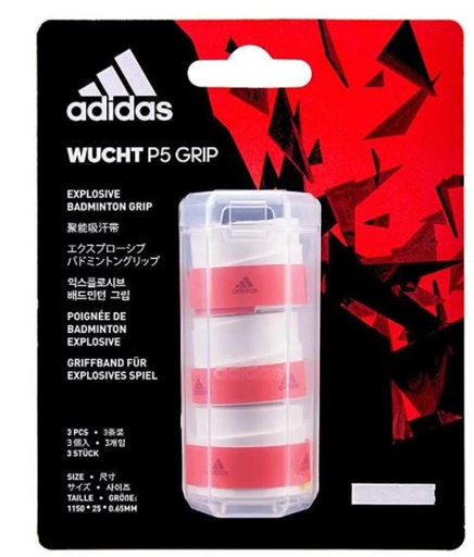 [DAA9829] Overgrips adidas Bádminton Wucht P5 Grip Blíster 3u