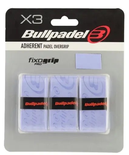 [DAA9665-AZ] Overgrips Bullpadel Fixogrip Pro GB-1202 Blíster 3u Azul Celeste