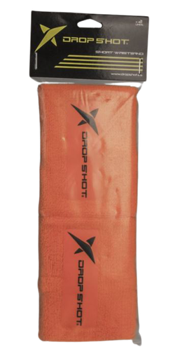 [DAA9402-NA] Muñequeras Pádel drop Shot Algodón XL Naranja