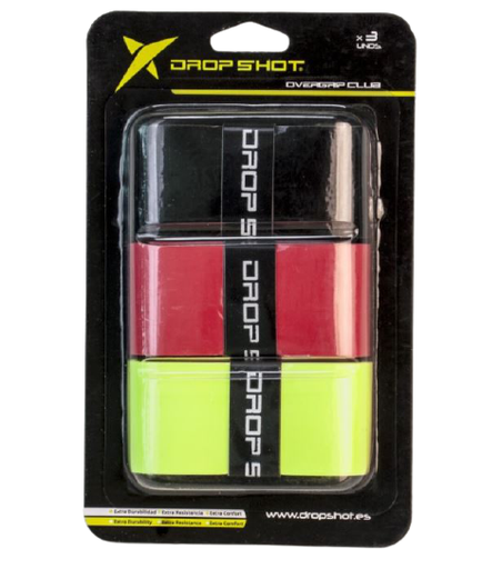 [DAA9707] Overgrips Drop Shot Pádel Club Variado Blíster 3u