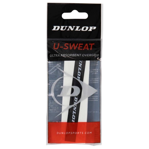 [DAB1728] Overgrips Dunlop U-Sweat 1u Blanco