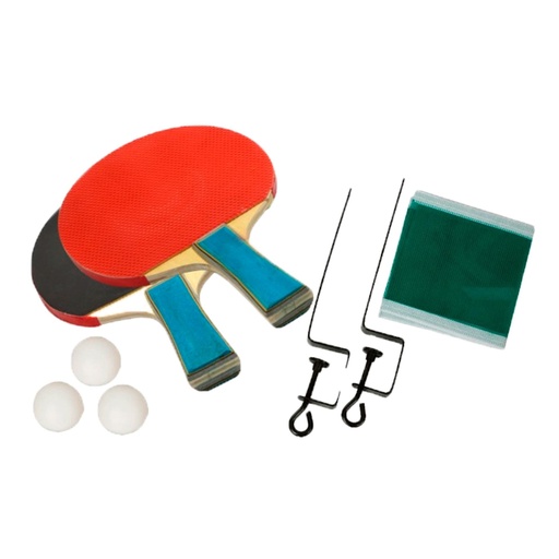 [DAD0023] Juego Raquetas de Tenis De Mesa con 3 Pelotas - Soporte y Red Softee Uranus