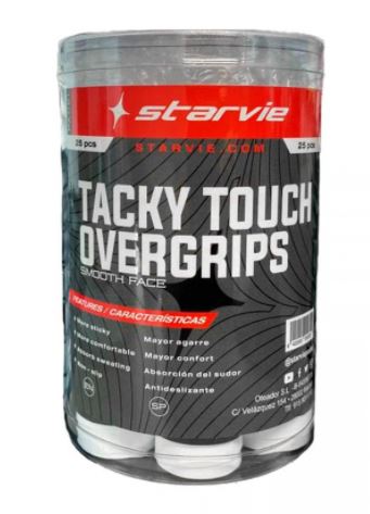 [DAB2291] Overgrips Pádel Starvie Premier Soft Tacky Touch 25u Blanco