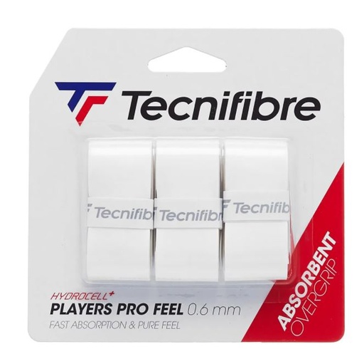 [DAA9621-BL] Overgrips Tecnifibre Players Pro Feel Blíster 3u 